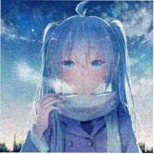 UP主团子的头像贴纸